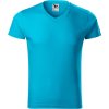 Slim Fit V-neck 146 Tričko pánské (Barva bílá, Velikost S)