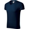 Slim Fit V-neck 146 Tričko pánské (Barva bílá, Velikost S)