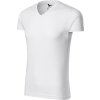 Slim Fit V-neck 146 Tričko pánské (Barva bílá, Velikost S)