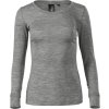 Merino Rise LS 160 Triko dámské (Velikost S, Barva tmavě šedý melír)