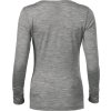 Merino Rise LS 160 Triko dámské (Velikost S, Barva tmavě šedý melír)