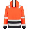 Midi Parka High Vis Bicolor T51 Pracovní bunda unisex (Velikost M, Barva fluorescenční žlutá)