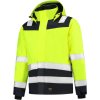 Midi Parka High Vis Bicolor T51 Pracovní bunda unisex (Velikost M, Barva fluorescenční žlutá)