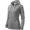 Trendy Zipper 411 Mikina dámská (Barva bílá, Velikost XS)