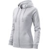 Trendy Zipper 411 Mikina dámská (Barva bílá, Velikost XS)