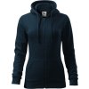Trendy Zipper 411 Mikina dámská (Barva bílá, Velikost XS)