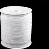 Plochá pruženka šíře 4 mm (Varianta 1 bílá, Balení 5 m)
