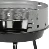 Gril Strend Pro Fabio, BBQ, na dřevěné uhlí, 38x38x55 cm