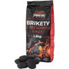 Grilovací brikety z dřevěného uhlí, 2,5kg
