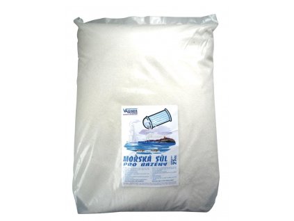 Bazénová sůl MOŘSKÁ, balení 25 kg DOPRAVA ZDARMA