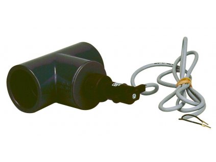Elektrická průtok. klapka, T-kus 50mm-snímání průtoku vody v potrubí