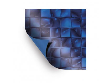 AVfol Decor - Mozaika Modrá Electric; 1,65m šíře, 1,5mm, 41,25m2 role