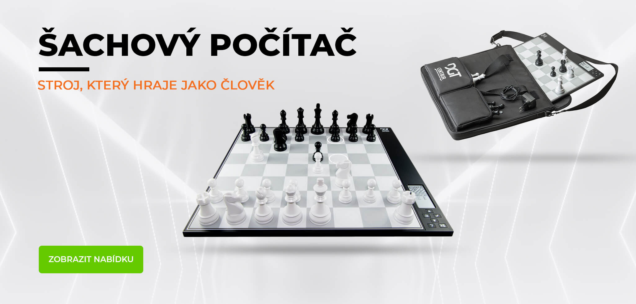 Šachový počítač DGT Centaur, který hraje jako člověk