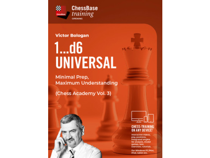 1...d6 universal - Minimal Prep, Maximum Understanding, Victor Bologan - verze ke stažení (anglicky)