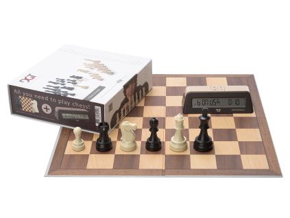 DGT Chess Starter Box Brown