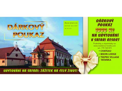 darkovy voucher ubytovani 1000
