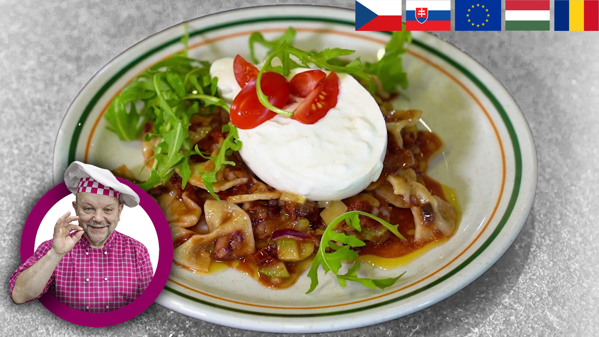 Salente Rombo - Recept Petra Stupky na těstovinový salát Abruzo s domácími těstovinami