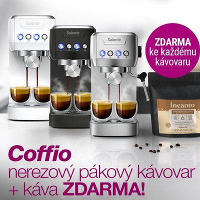 salente coffio pákový kávovar