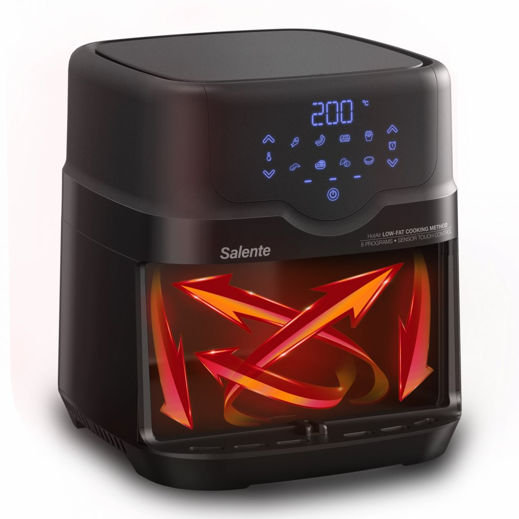 Salente HotAir 4 in 1 hot air fryer 4.3 l black Salente.eu