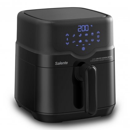 Salente HotAir, 2-in-1 hot air fryer, 4.3 l, black