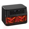 Salente DoubleAir, dual hot air fryer, rapid air fan banner