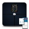 Salente BodyFit, smart personal fitness Bluetooth scale, black