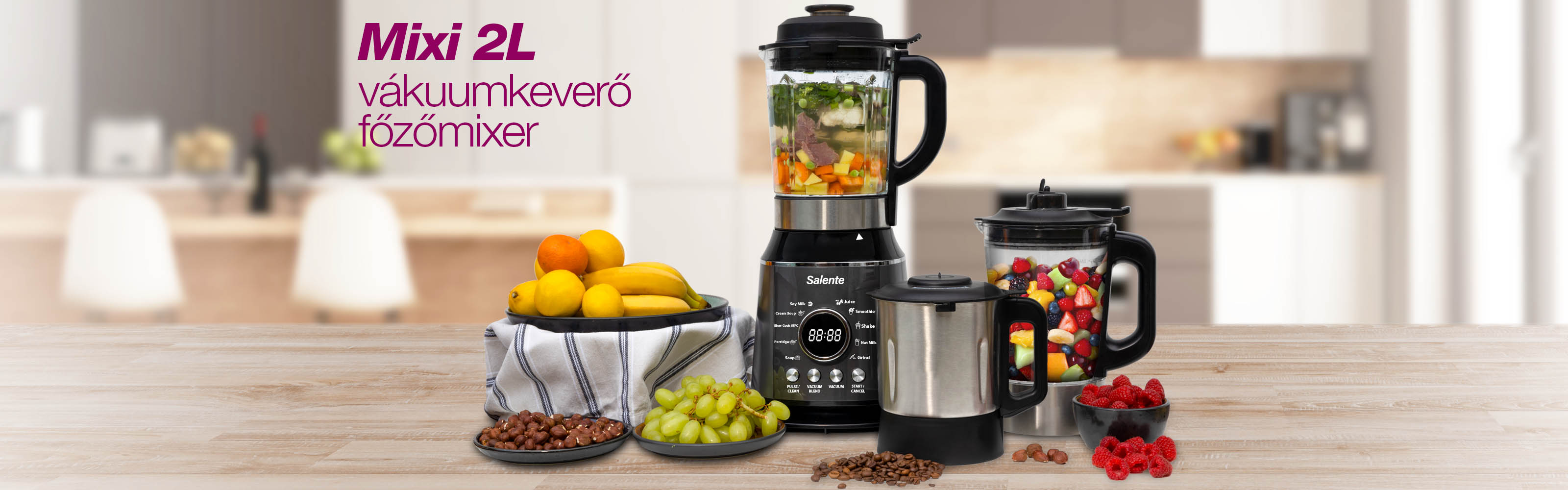 Salente Mixi 2L, főzőmixer