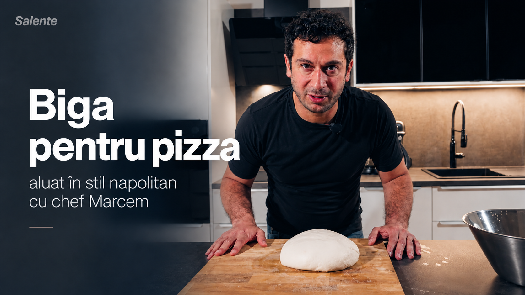 Biga pentru pizza: aluat în stil napolitan cu bucătarul Marco