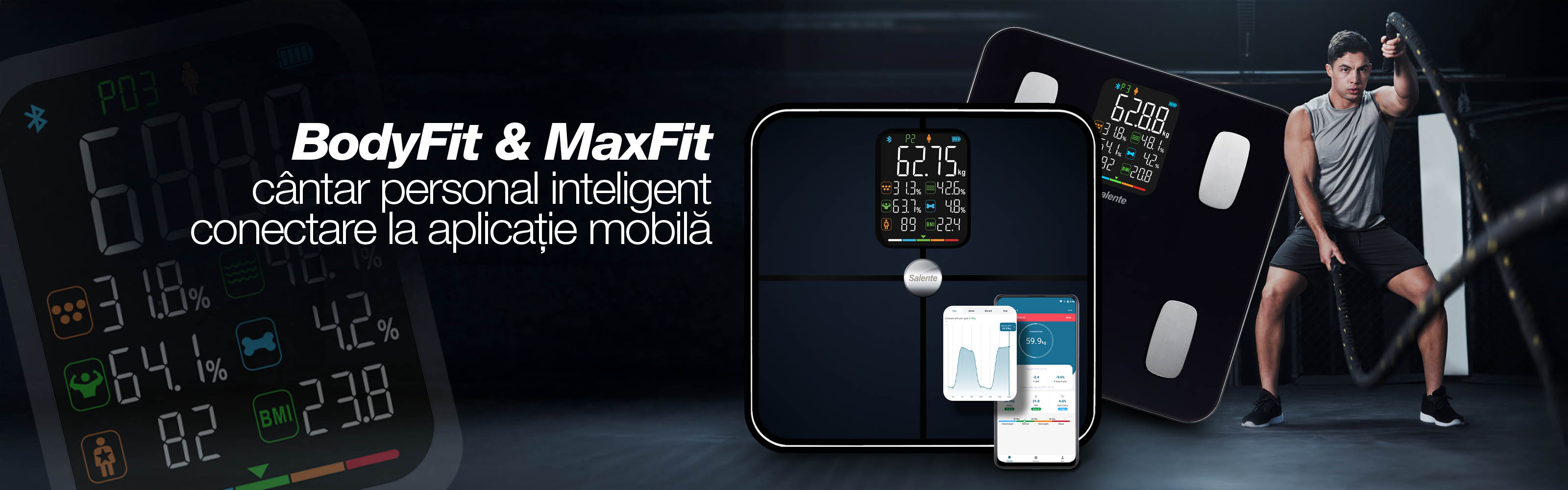 Salente BodyFit a MaxFit, Cântare personale