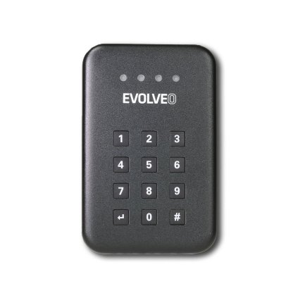 EVOLVEO 2.5" Encrypt 1, externý rámček na HDD, USB 3.0