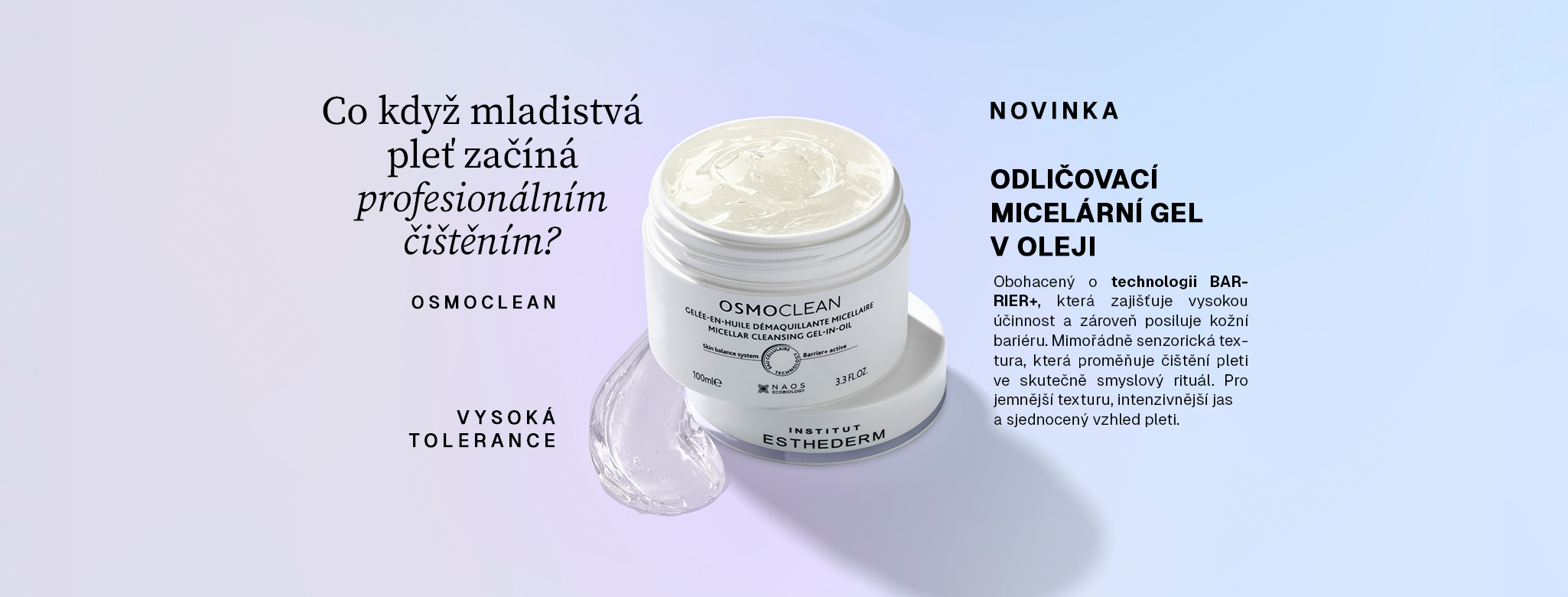 Intensive Odličovací micelární gel v oleji