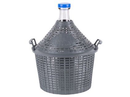 Sklenený demižón Cada Inco s plastovým krytom, 10 l