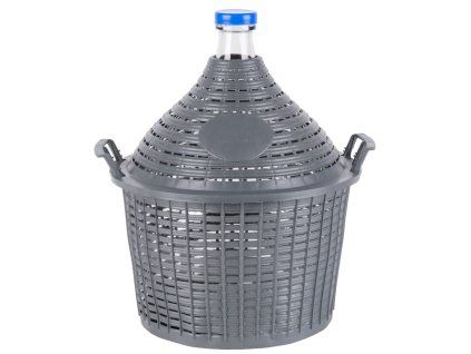 Sklenený demižón Cada Inco s plastovým krytom, 15 l