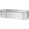 Vyvýšený záhon pozinkovaný, 60x200x45 cm