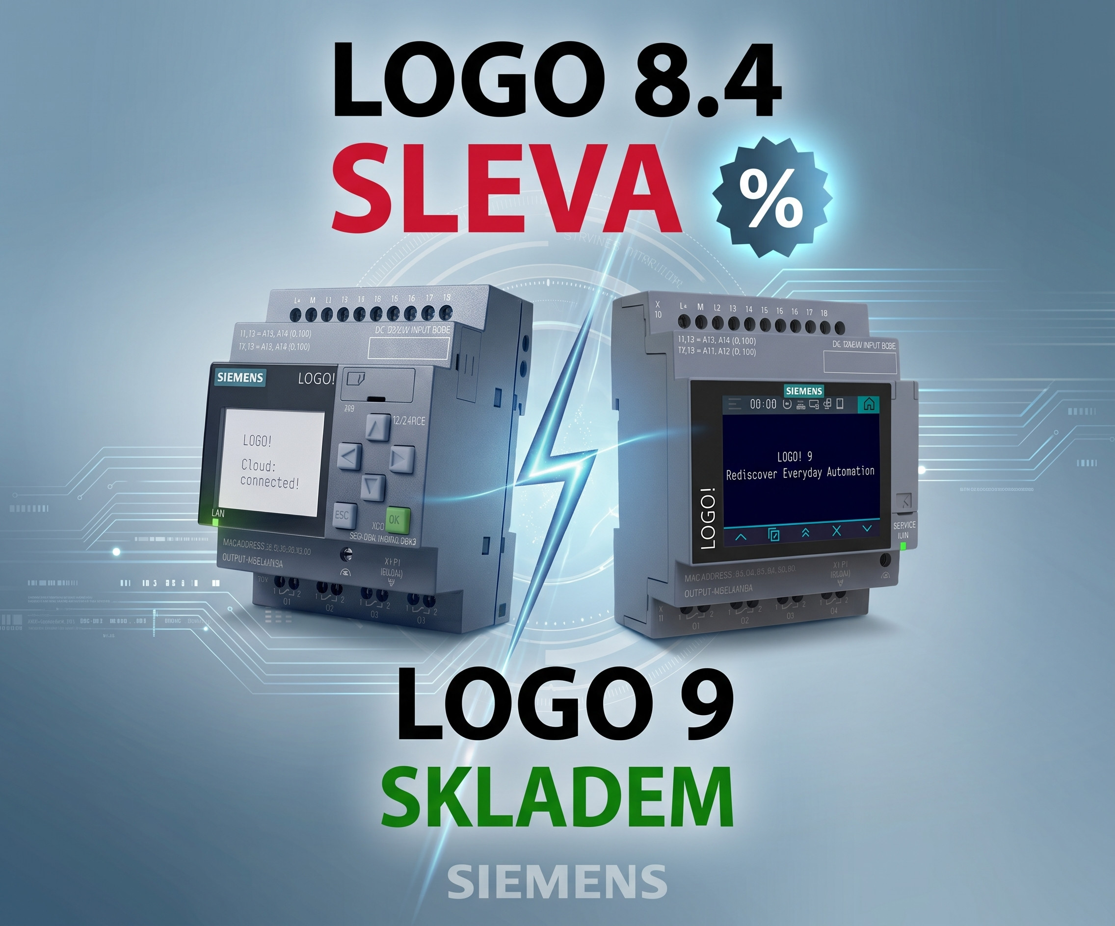 Siemens LOGO 8.4 sleva