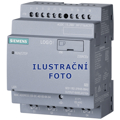 plc ridici modul 6ed1052 2fb08 0ba3 siemens logo 230rceo