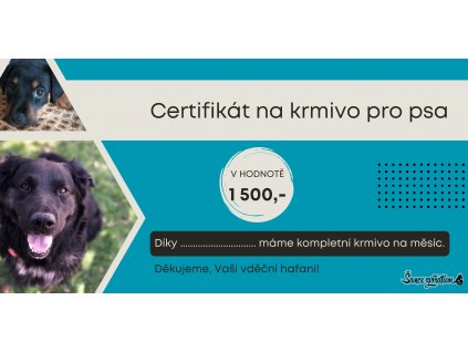CERFITIKÁT - KRMIVO