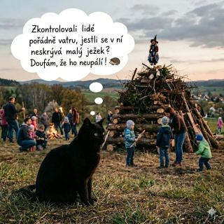 Užijte si dnešní večer ✨ Přiznáváme, že my jsme spíš na straně čarodějnic 😸 Ale chápeme, že pálení čarodějnic je prostě...