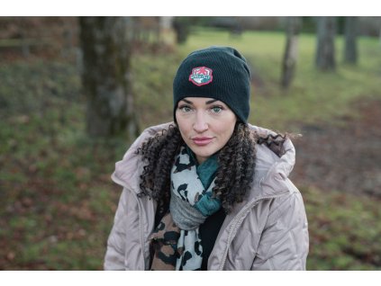 KULICH SAVES HELP (prodloužený - Yupoong) - Main logo color - Black - SHB019