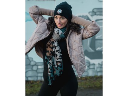 KULICH THE BRAVES (Yupoong) - Main logo color - Black - SHB022