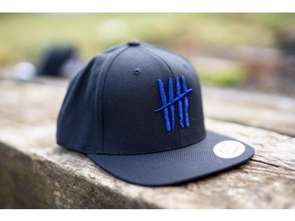 KŠILTOVKA (SNAPBACK) SAVES HELP - Alternative logo - BLK/BLUE - SHK024