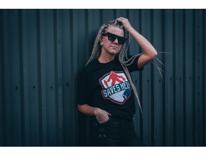 TRIČKO UNISEX SAVES HELP - classic - SHPT003