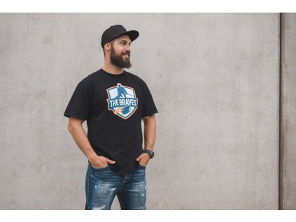 TRIČKO UNISEX THE BRAVES - Classic logo - TBTS001