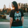 TRIČKO UNISEX SAVES HELP - Heroes - Black - SHPT005
