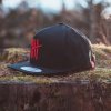 CAP (SNAPBACK) SAVES HELP - Alternative logo - BLK/RED - SHK003