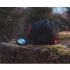 CAP (FLEXFIT) SAVES HELP - Alternative logo - BLK/RED - SHK004