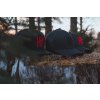 KŠILTOVKA (FLEXFIT) SAVES HELP - Alternative logo - BLK/RED - SHK004