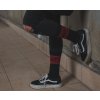 SOCKS SAVES HELP - BLACK/RED - SHSKS004