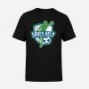 T-SHIRT UNISEX SAVES HELP - FOOTBALL - Classic logo - Black - SHFT001