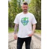 T-SHIRT UNISEX SAVES HELP - FOOTBALL - Classic logo - White - SHFT004